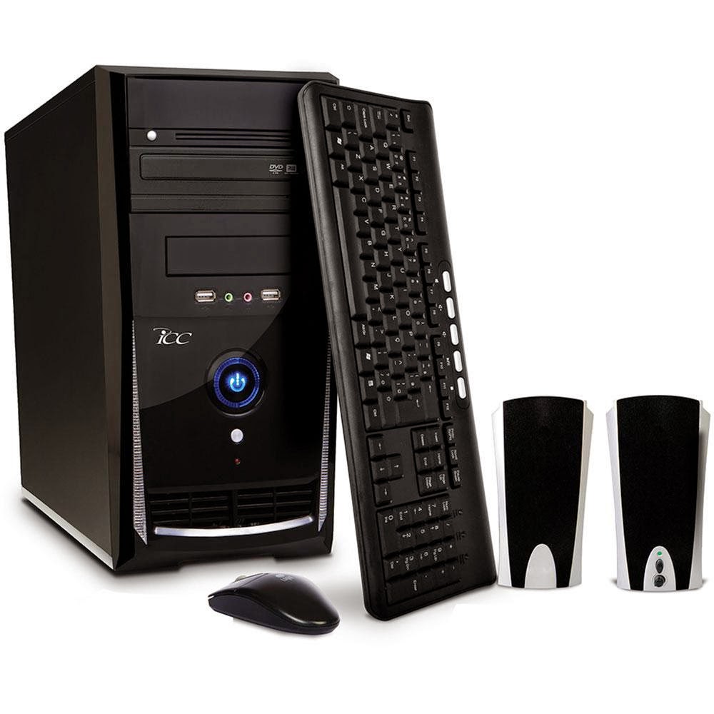 Conheça o Computador ICC Stylus c/ Intel Core i5-3330, 2GB, 500GB, HDMI e Gravador de DVD - Linux