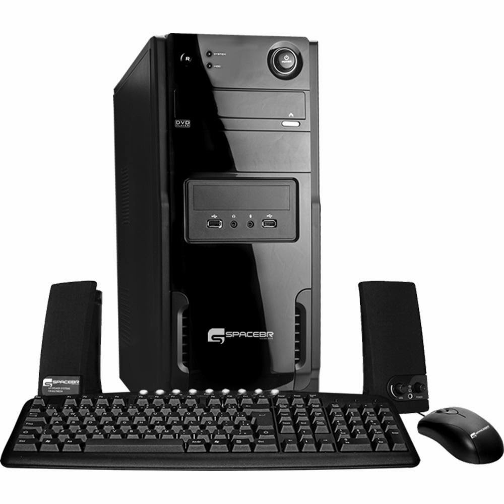Conheça o Computador PC Spacebr Intel® Core™ i3 - 3220, 2GB, HD 500GB, DVD-RW - Linux