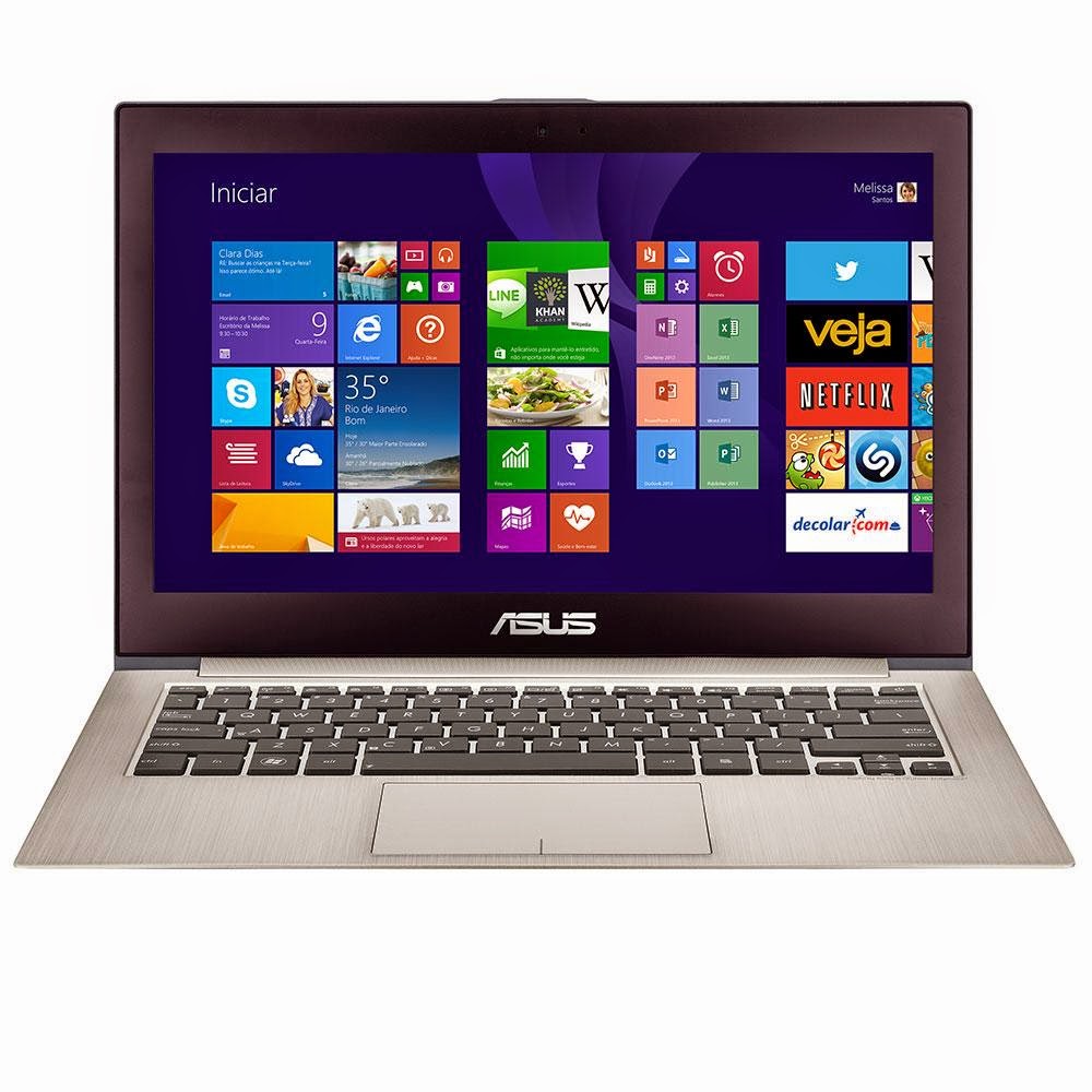 Conheça o Notebook ASUS UX31LA-C4051H Intel Core i7 8GB 2SSD Windows 8 + HDMI