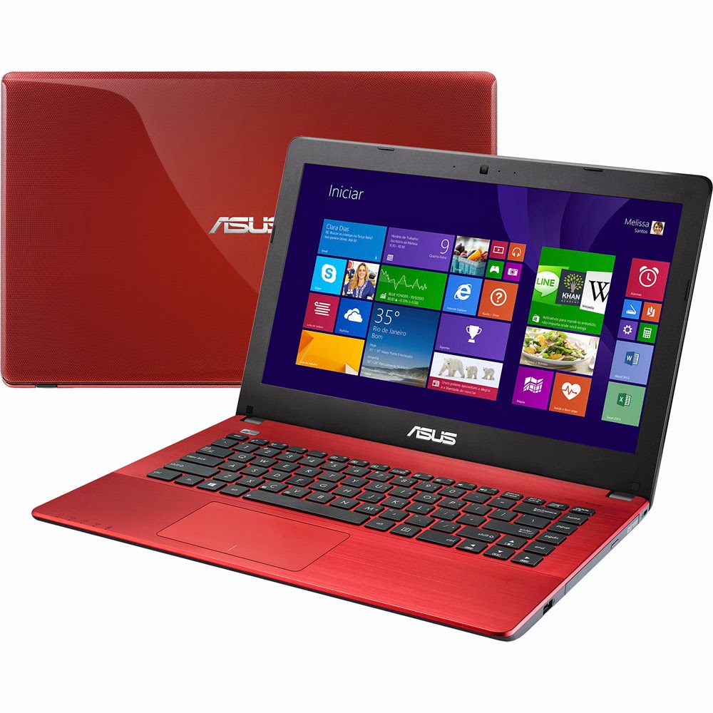 Conheça o Notebook Asus X450CA-WX234H Intel Core i3 4GB 500GB 14" Windows 8