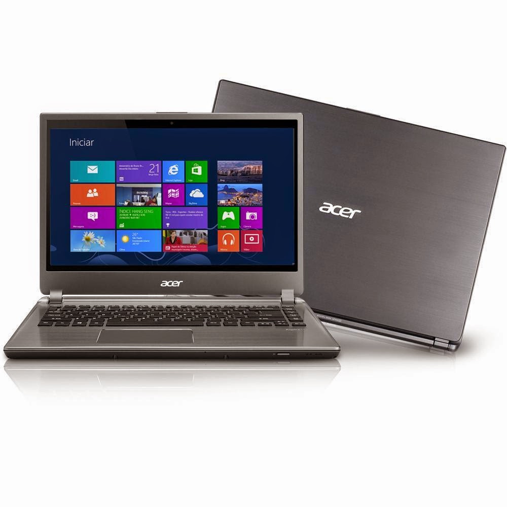 Conheça o Notebook Ultrabook Acer Intel® Core i5-3317U, Aspire M5-481T-6195, 4GB, HD 500 GB + 20 GB SSD, 14", HDMI, Bluetooth - Windows 8