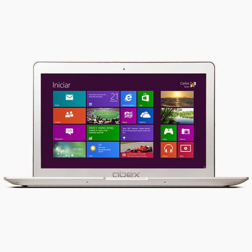 Conheça o Notebook Ultrabook Qbex Intel® Core i5 - 3317U, UX626, 8GB, HD 500GB, 14" LED, HDMI, Bluetooth, Web Cam e Wi-Fi - Windows 8