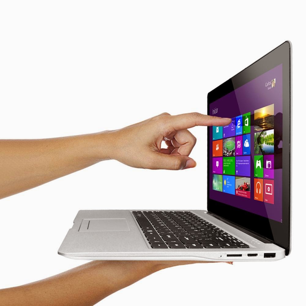Conheça o Notebook Ultrabook Touch Qbex Intel® Core i5 - 3317U, UX644, 4GB, HD 500GB, 14" LED Touch, HDMI, Bluetooth, Webcam e Wi-Fi - Windows 8