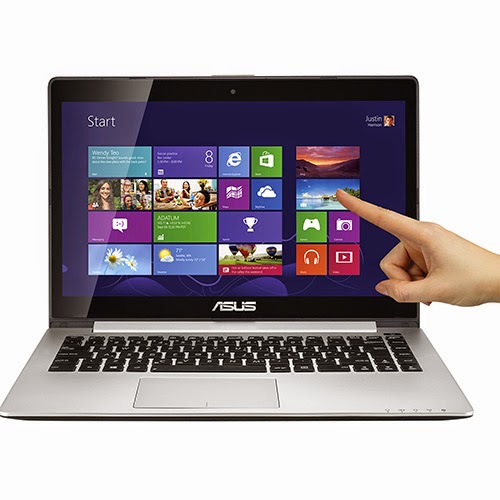 Conheça o Notebook Asus S400CA-CA099H com processador Intel Core i3 (2365M), 4GB de memória, HD de 500GB, tela LED de 14" Touchscreen e Windows 8. BT Informática.