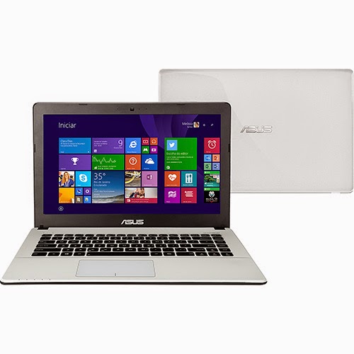 Conheça o Notebook Asus X450CA-BRAL-WX235H com processador Intel Core i3 (2375M), 6GB de memória, HD de 500GB, Tela de 14", DVD-RW, Bateria de 4 Células, Conexões USB e HDMI, Peso aproximado de 2,1kg e Windows 8. BT Informática.