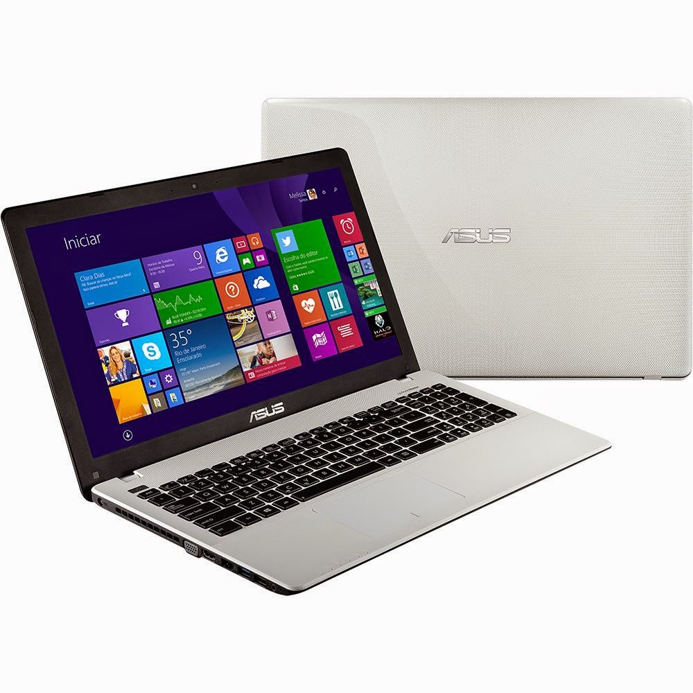 Conheça o Notebook Asus X550CA-BRA-XX982H com processador Intel Core i3 (3217U), 4GB de Memória, HD de 500GB, Tela de  15,6", Wi-Fi, Conexões USB e HDMI, Peso aproximado de 2,3kg e Windows 8. BT Informática.