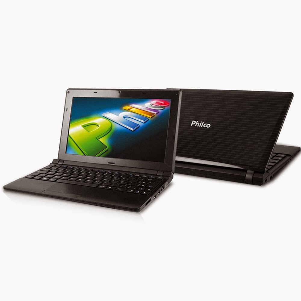Conheça o Notebook Philco 14G-P123LM com processador Intel® Atom Dual Core, 2GB de memória, HD de 320GB, Tela de 14" LED e com Linux. BT Informática.