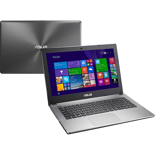 Conheça o  Notebook Asus X450LD-BRA-WX111H com Processador Intel Core i5 (4200U), 8GB de Memória, HD de 500GB, Placa de Vídeo Geforce GT 820M com 2 GB de memória dedicada, Tela LED de 14", Bateria de 4 Células, DVD-RW, Peso aproximado de 2,1 kg e Windows 8.1. BT Informática.