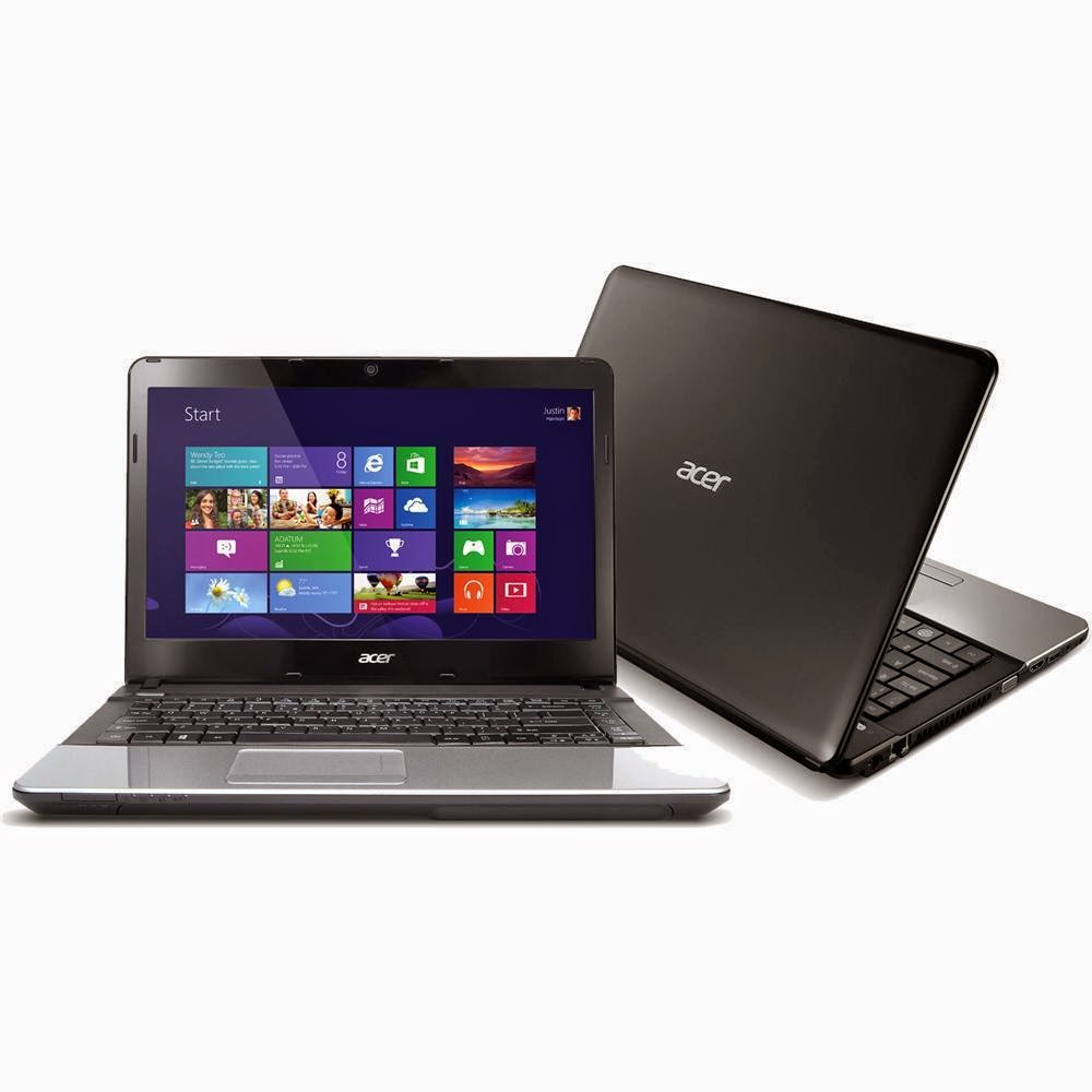 Conheça o Notebook Acer E1-471-6413 com Processador Intel® Core i3 (2328M), 6GB de memória, HD de 500 GB, Tela de 14", Conexões USB e HDMI, DVD-RW, Bateria de 6 Células, Peso aproximado de 2,4kg e Windows 8. BT Informática.