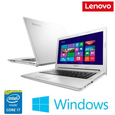 Conheça o Notebook Lenovo Z40-70 com processador intel core i7 (4500U) de 1.8 GHz a 3 GHz e 4 MB cache, 16 GB de memória, HD de 1 TB,  14" Full HD, Placa de vídeo Geforce 820M com 2 GB de memória dedicada, Conexões USB e HDMI, Drive de DVD, Bateria de 4 células, Peso aproximado de 2,1kg e Windows 8.1.