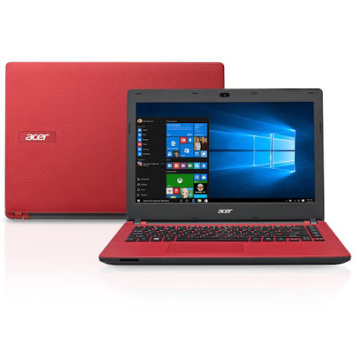 Conheça o Notebook Acer ES1-431-C494 com processador Intel Celeron Quad Core (N3150) de 1.6 Ghz a 2.08 GHz e 2 MB cache, 4GB de memória, HD de 500GB, Tela LED de 14", Conexões USB e HDMI, Não possui drive de DVD, Bateria de 4 células, peso aproximado de 2,1kg e Windows 10.