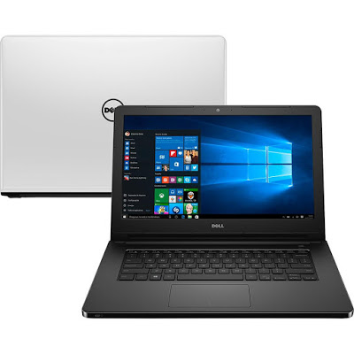 Conheça o Notebook Dell Inspiron I14-5458-BB10 com processador Intel Core i3 (5005U) de 2 GHz e 3 MB cache, 4GB de memória RAM, HD de 1TB, Tela LED de 14", conexões USB e HDMI, Drive de DVD, Bateria de 4 células, Peso aproximado de 2kg e Windows 10.