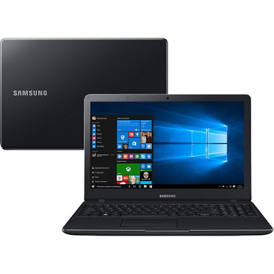 Conheça o Notebook Samsung Expert X19 NP300E5K-KWSBR preto com processador Intel Core i5 (5200U) de 2.2 GHz a 2.7 GHz e 3 MB cache, 4GB de memória, HD de 500 GB, Tela LED Full HD de 15,6", Conexoes USB e HDMI, Não possui Drive de DVD, Peso aproximado de 2 kg e Windows 10.