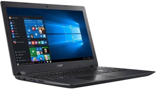 O Notebook Acer Aspire A315-51-30V4 possui processador Intel Core i3 (8130U) de 2.2 GHz a 3.4 GHz e 4 MB cache, 4GB de memória RAM (DDR4 - expansível até 20GB), HD de 1 TB (5.400 RPM), Tela LED HD de 15,6" com resolução máxima de 1366 x 720, Placa de Vídeo integrada Intel UHD Graphics 620, Conexões USB e HDMI, Wi-Fi 802.11 b/g/n/ac, Não possui Drive de DVD, Bateria de 2 células (37Wh), Peso aproximado de 2,1kg e Sistema Operacional Windows 10 64 bits.