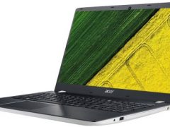 O Notebook Acer E5-553G-T4TJ possui processador AMD A10-9600P quad core (7ª geração) de 2.4 GHz a 3.3 GHz e 2 MB cache, 4GB de memória RAM (DDR4 - expansível até 32GB), HD de 1 TB (5.400 RPM), Tela LED HD de 15,6" com resolução máxima de 1366 x 768, Placa de Vídeo AMD Radeon R7 M440 com 2 GB de memória dedicada (GDDR3), Conexões USB e HDMI, Wi-Fi 802.11 b/g/n/ac, webcam (720p), Não possui Drive de DVD, Bateria de 4 células (2800 mAh), Peso aproximado de 2,2kg e Sistema Operacional Windows 10 64 bits.