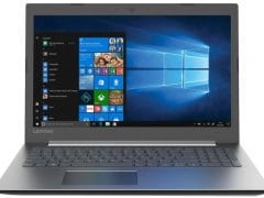 O Notebook Lenovo Ideapad 330-15IKB 81FE0005BR possui processador Intel Core i3 (7020U) de 2.3 GHz e 3 MB cache, 4GB de memória RAM (DDR4 2133 MHz - 4GB soldado sendo expansível até 20GB), HD de 1 TB (5.400 RPM), Tela LED Full HD de 15,6" antirreflexiva com resolução máxima de 1920 x 1080, Placa de Vídeo integrada Intel HD Graphics 620, Conexões USB e HDMI, Wi-Fi 802.11 b/g/n/ac, Não possui Drive de DVD, Webcam (720p), Bateria de 2 células (30Wh), Peso aproximado de 2,06kg, abertura da tela com até 180º e Sistema Operacional Windows 10 64 bits.