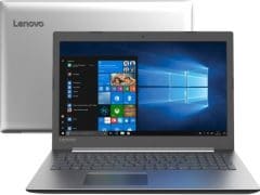 O Notebook Lenovo Ideapad 330 81FD0002BR possui processador Intel Core i3 (6006U) de 2 GHz e 3 MB cache, 4GB de memória RAM (DDR4 2133MHz - expansível até 20 GB), HD de 1 TB (5.400 RPM), Tela LED Full HD de 15,6" antirreflexo com resolução máxima de 1920 X 1080, Placa de Vídeo integrada Intel HD Graphics 520, Conexões USB e HDMI, Wi-Fi 802.11 b/g/n/ac, Webcam 720p com microfone, Não possui Drive de DVD, Bateria de 2 células (30 Wh), Peso aproximado de 2,06kg e Sistema Operacional Windows 10 64bits.