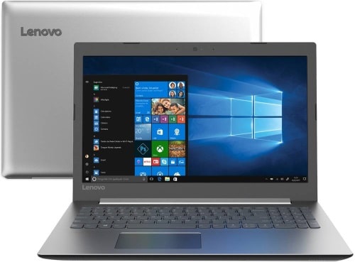 O Notebook Lenovo Ideapad 330 81FD0002BR possui processador Intel Core i3 (6006U) de 2 GHz e 3 MB cache, 4GB de memória RAM (DDR4 2133MHz - expansível até 20 GB), HD de 1 TB (5.400 RPM), Tela LED Full HD de 15,6" antirreflexo com resolução máxima de 1920 X 1080, Placa de Vídeo integrada Intel HD Graphics 520, Conexões USB e HDMI, Wi-Fi 802.11 b/g/n/ac, Webcam 720p com microfone, Não possui Drive de DVD, Bateria de 2 células (30 Wh), Peso aproximado de 2,06kg e Sistema Operacional Windows 10 64bits.