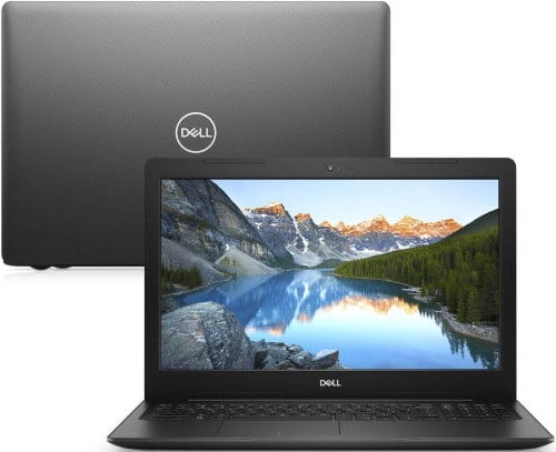 O Notebook Dell Inspiron I15-3583-m5xp possui processador Intel Core i7 (8565U) de 1.8 GHz a 4.6 GHz e 8MB cache, 8GB de memória RAM (DDR4 2666Mhz mas com Velocidade máxima de 2400MHz devido ao barramento do processador), HD de 2 TB (5.400 RPM), Tela LED HD de 15,6" antirreflexiva com resolução máxima de 1366 x 768, Placa de Vídeo integrada Intel UHD Graphics 620, Conexões USB e HDMI, Wi-Fi 802.11 b/g/n/ac, Webcam (720p), Não possui Drive de DVD, Bateria de 3 células (42Wh), Teclado alfanumérico padrão ABNT2 e resistente a derramamento de líquidos, Peso aproximado de 2,03kg e Windows 10 64 bits.