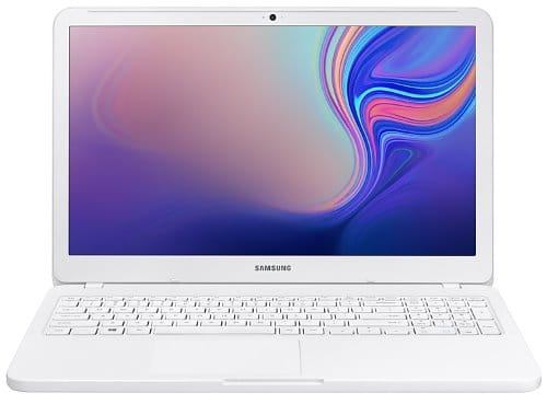 O Notebook Samsung Expert X40 NP350XBE-XD2BR possui processador Intel Core i5 (8265U) de 1.6 GHz a 3.9 GHz e 6MB cache, 8GB de memória RAM (DDR4 - 4 GB integrados x 1 + 4 GB x 1 - sendo 1 SODIMM), HD de 1 TB (5.400 RPM), Tela LED HD de antirreflexiva e resolução máxima de 1366 x 768, Placa de Vídeo integrada Intel UHD Graphics 620 e NVIDIA Geforce MX110 com 2GB de memória dedicada (GDDR5), Conexões USB e HDMI, Wi-Fi 802.11 b/g/n/ac, Webcam, Não possui Drive de DVD, Bateria de 43Wh, Peso aproximado de 1,95kg e Windows 10 64 bits.