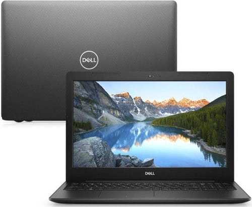 O Notebook Dell Inspiron i15-3584-M10P possui processador Intel Core i3 (7020U) de 2.3 GHz e 3 MB cache, 4GB de memória RAM (DDR4 2666 MHz mas com velocidade máxima de 2666 MHz devido ao barramento do processador - expansível até 16GB em 2 slots total), HD de 1 TB (5.400 RPM), Tela LED HD de 15,6" antirreflexiva com resolução máxima de 1366 x 768, Placa de Vídeo integrada Intel HD Graphics 620, Conexões USB e HDMI, Wi-Fi 802.11 b/g/n/ac, Não possui Drive de DVD, Bateria de 3 células (42Wh), Peso aproximado de 2,01kg e Sistema Operacional Windows 10 64 bits.