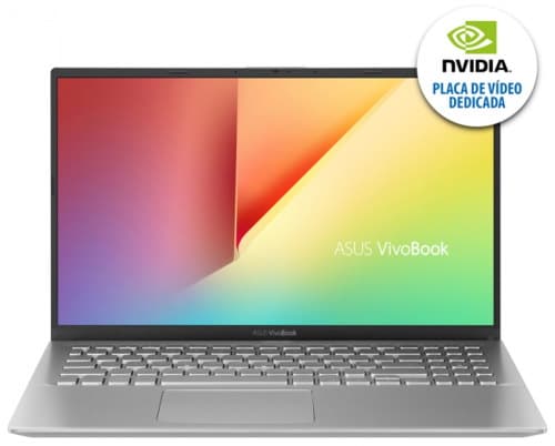 O Notebook Asus Vivobook X512FJ-EJ228T possui processador Intel Core i7 (8565U - 8ª geração) de 1.8 GHz a 4.6 GHz e 8MB cache, 8GB de memória RAM (DDR4 2400 MHz- 0 GB Onboard + 8 GB Offboard sendo expansível ate 16GB), HD de 1 TB (5.400 RPM), Tela LED Full HD de 15,6" NanoEdge e resolução máxima de 1920 x 1080, Placa de Vídeo integrada Intel UHD Graphics 620 e NVIDIA Geforce MX230 com 2GB de memória dedicada (GDDR5), Conexões USB e HDMI, Wi-Fi 802.11 b/g/n/ac, Webcam (HD), Não possui Drive de DVD, Bateria de 3 células (2600 mAh), Peso aproximado de 1,75kg e Windows 10 64 bits.