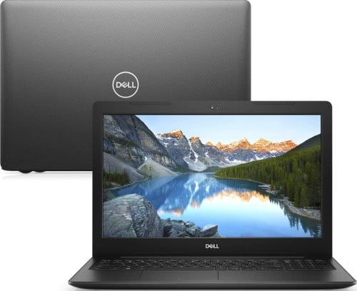 O Notebook Dell Inspiron i15-3583-M4XP possui processador Intel Core i5 (8265U) de 1.6 GHz a 3.9 GHz e 6MB cache, 8GB de memória RAM (DDR4 2666MHz - velocidade máxima de 2400MHz devido ao barramento do processador), SSD de 256GB (M.2), Tela LED HD de 15,6" antirreflexiva e resolução máxima de 1366 x 768, Placa de Vídeo integrada Intel UHD Graphics 620, Conexões USB e HDMI, Wi-Fi 802.11 b/g/n/ac, Webcam (720p), Não possui Drive de DVD, Bateria de 3 células (42Wh), Peso aproximado de 2,03kg e Sistema Operacional Windows 10 de 64 bits.