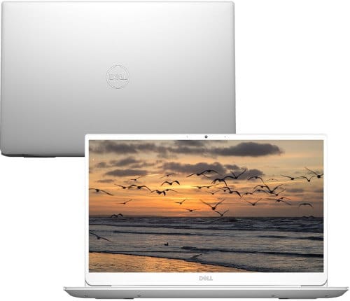 O Notebook Dell Inspiron I14-5490-A40S possui processador Intel Core i7 (10510U - 10ª Geração) de 1.8 GHz a 4.9 GHz e 8 MB cache, 16GB de memória RAM (DDR4 2666 MHz - 16GB x 1), SSD 256GB PCIe NVMe M.2, Tela LED Full HD de 14" antirreflexiva com resolução máxima de 1920 x 1080 e bordas finas, Placa de Vídeo integrada Intel UHD Graphics e NVIDIA Geforce MX230 com 2GB de memória dedicada (GDDR5), Conexões USB e HDMI, Wi-Fi 802.11 b/g/n/ac, Não possui Drive de DVD, Bateria de 3 células (51Wh), Peso aproximado de 1,42kg e Sistema Operacional Windows 10 de 64 bits.