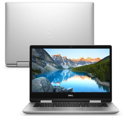 O Notebook 2 em 1 Dell Inspiron i14-5491-A30S possui processador Intel Core i7 (10510U) de 1.80 GHz a 4.90 GHz e 8 MB cache, memória de 8 GB DDR4, SSD de 256GB, Tela 14" polegadas touch Full HD IPS e iluminação traseira por LED Placa de Vídeo NVIDIA® GeForce® MX230 com 2GB de GDDR5, Conexões USB e HDMI, placa de rede wireless, bluetooth v5.0, Não possui Drive de DVD, Bateria de 3 células, Peso aproximado de 1,74Kg e Sistema Operacional Windows® 10 Home de 64 bits.