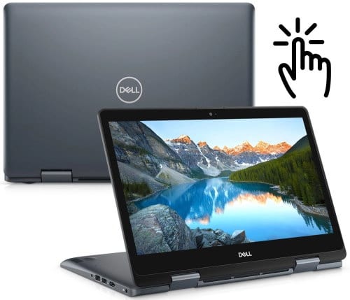 O Notebook 2 em 1 Dell Inspiron i14-5481-M20 possui processador Intel Core i5 (8265U) de 1.60 GHz a 3.90 GHz e 6 MB cache, memória de 8 GB DDR4, HD de 1TB, Tela 14" polegadas HD (1366 x 768 pixels) touchscreen, retroiluminada por LED, Placa de Vídeo Intel® UHD Graphics 610, Conexões USB e HDMI, placa de rede wireless, bluetooth v5.0, Não possui Drive de DVD, Bateria de 3 células, Peso aproximado de 1,74Kg e Sistema Operacional Windows® 10 Home de 64 bits. 