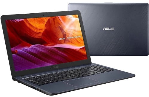 O Notebook ASUS VivoBook X543MA-GQ956T possui processador Intel Celeron (N4000) de 1.10 GHz a 2.60 GHz e 4 MB cache, memória de 4 GB DDR4, HD de 500GB, Tela 15,6" polegadas (16:9) LED-retroiluminada HD (1366x768 pixels) 60Hz Antirreflexiva Painel 45% NTSC, Placa de Vídeo Gráficos HD Intel® 520, Conexões USB e HDMI, placa de rede wireless, bluetooth v4.2, Não possui Drive de DVD, Bateria de 3 células, Peso aproximado de 1,90Kg e Sistema Operacional Windows® 10 Home de 64 bits. 