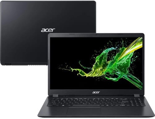 O Notebook Acer Aspire 3 A315-42-R1B0 possui processador AMD Ryzen 5 (3500U) de 2.10 GHz a 3.70 GHz e 4 MB cache, memória de 12 GB DDR4, HD de 1TB, Tela 15,6” polegadas LED LCD Ultra fino HD (1366x768 pixels) Anti reflexo, com Frame rate de 60 Hz e Tempo de resposta: 8 ~ 11msTN (twisted nematic), Placa de Vídeo Radeon™ Vega 8 Graphics, Conexões USB e HDMI, placa de rede wireless, bluetooth v4.2, Não possui Drive de DVD, Bateria de 3 células, Peso aproximado de 1,90Kg e Sistema Operacional Windows® 10 Home de 64 bits. 