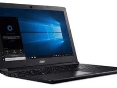 O Notebook Acer Aspire 3 A315-53-365 possui processador Intel Core i3 (8130U) de 2.20 GHz a 3.40 GHz e 4 MB cache, memória de 4 GB DDR4, SSD de 240GB, Tela 15,6" polegadas LED LCD, HD (1366x768 pixels), 60 Hz, 8 ~ 11ms, Placa de Vídeo Gráficos HD Intel® 620, Conexões USB e HDMI, placa de rede wireless, bluetooth v4.1, Não possui Drive de DVD, Bateria de 3 células, Peso aproximado de 2,1Kg e Sistema Operacional Windows® 10 Home de 64 bits.