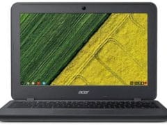 O Notebook Acer Chromebook 11 N7 C731T-C2GT possui processador Intel Celeron (N3060) de 1.60 GHz a 2.48 GHz e 2 MB cache, memória de 4 GB LPDDR3, eMMC de 32 GB, Tela 11.6" polegadas LED-backlit TFT LCD Sensível ao toque (Touch Screen) HD (1366 x 768 pixels), Reflexivo (glare), IPS 60 Hz - 25~27ms, Placa de Vídeo Intel® HD Graphics, Conexões USB e HDMI, placa de rede wireless, bluetooth v4.0, Não possui Drive de DVD, Bateria de 3 células, Peso aproximado de 1,35Kg e Sistema Operacional Chrome® OS de 64 bits.