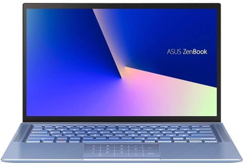 O Notebook ASUS ZenBook 14 UX431FA-AN202T possui processador Intel Core i5 (10210U) de 1.60 GHz a 4.20 GHz e 6 MB cache, memória de 8 GB LPDDR3, SSD de 256GB, Tela 14" polegadas LED Full HD retroiluminada (1920 x 1080 pixels) 16:9 NanoEdge, Bordas de 6,45mm com 86% de proporção tela/corpo, ampla gama de cores 100% sRGB e ampla visão de até 178°, Placa de Vídeo Intel® UHD Graphics 620, Conexões USB e HDMI, placa de rede wireless, bluetooth v5.0, Não possui Drive de DVD, Bateria de 2 células, Peso aproximado de 1,48Kg e Sistema Operacional Windows® 10 Home de 64 bits. 