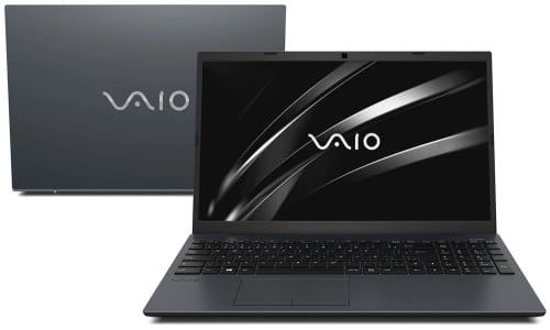 O Notebook VAIO FE15 VJFE52F11X-B0641H possui processador Intel Core i5 (10210U) de 1.60 GHz a 4.20 GHz e 6 MB cache, memória de 8 GB DDR4, SSD de 256GB, Tela 15" polegadas LCD, Widescreen, Antirreflexiva com resolução de 1920 x 1080 pixels Full HD, com tecnologia LED Placa de Vídeo Intel® UHD Graphics com memória compartilhada com a memória RAM, Conexões USB e HDMI, placa de rede wireless, bluetooth v5.0, Não possui Drive de DVD, Bateria de 3 células, Peso aproximado de 2,10Kg e Sistema Operacional Linux® de 64 bits.