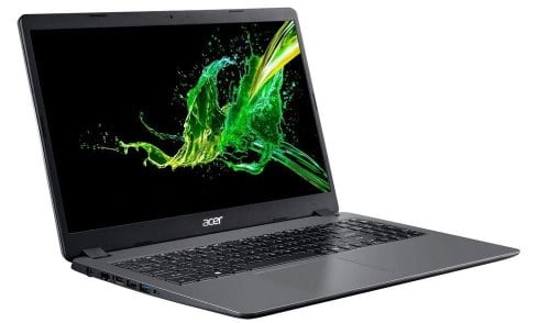 O Notebook Acer Aspire 3 A315-54K-39SSD possui processador Intel Core i3 (8130U) de 2.20 GHz a 3.40 GHz e 4 MB cache, memória de 12 GB DDR4, SSD de 240GB + HD de 1TB, Tela 15,6" polegadas LED LCD, HD (1366x768 pixels), 60 Hz, 8 ~ 11ms, Placa de Vídeo Gráficos HD Intel® 620, Conexões USB e HDMI, placa de rede wireless, bluetooth v4.2, Não possui Drive de DVD, Bateria de 3 células, Peso aproximado de 1,90Kg e Sistema Operacional Windows® 10 Home de 64 bits. 