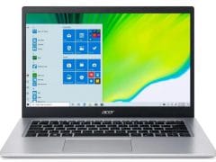 O Notebook Acer Aspire 5 A514-53G-571X possui processador Intel Core i5 (1035G1) de 1.00 GHz a 3.60 GHz e 6 MB cache, memória de 8 GB DDR4, SSD de 512GB, Tela 14.0" polegadas HD (1366x768 pixels) com design ultrafino, Placa de Vídeo NVIDIA® GeForce® MX350 com 2GB GDDR5 de VRAM dedicada, Conexões USB e HDMI, placa de rede wireless, bluetooth v5.0, Não possui Drive de DVD, Bateria de 3 células, Peso aproximado de 1,50kg e Sistema Operacional Windows® 10 Home de 64 bits.