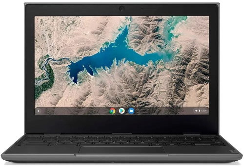 O Notebook Lenovo Chromebook 100e 81MA000QBR possui processador Intel Celeron (N4000) de 1.10 GHz a 2.60 GHz e 4 MB cache, memória de 4 GB LPDDR4, eMMC de 32 GB, Tela 11.6" polegadas HD (1366 x 768 pixels) antirreflexos, Placa de Vídeo Gráficos UHD Intel® 600, Conexões USB e HDMI, placa de rede wireless, bluetooth v4.2, Não possui Drive de DVD, Bateria de 3 células, Peso aproximado de 1,21Kg e Sistema Operacional Chrome® OS de 64 bits. 