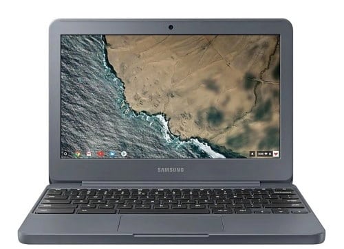 O Notebook Samsung Chromebook XE501C13-AD3BR possui processador Intel Celeron (N3060) de 1.60 GHz a 2.48 GHz e 2 MB cache, memória de 4 GB LPDDR3, eMMC de 32 GB, Tela 11.6" polegadas LED HD (1366 x 768 pixels) antirreflexos, Placa de Vídeo Intel® HD Graphics 400, Conexões USB e HDMI, placa de rede wireless, bluetooth v4.0, Não possui Drive de DVD, Bateria de 2 células, Peso aproximado de 1,18Kg e Sistema Operacional Chrome® OS de 64 bits.