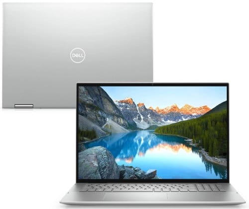 O Notebook 2 em 1 Dell Inspiron 5406-M20S possui processador Intel Core i5 (1135G7) de 2.40 GHz a 4.20 GHz e 8 MB cache, memória de 4 GB DDR4, SSD de 256GB, Tela 14" polegadas HD (1366 x 768 pixels) touchscreen, retroiluminada por LED, Placa de Vídeo Intel® Iris® Xe Graphics, Conexões USB e HDMI, placa de rede wireless, bluetooth v5.0, Não possui Drive de DVD, Bateria de 4 células, Peso aproximado de 1,62Kg e Sistema Operacional Windows® 10 Home de 64 bits.