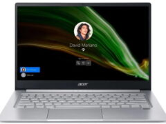 O Notebook Acer SWIFT 3 SF314-57-767M possui processador Intel Core i7 (1065G7) de 1.30 GHz a 3.90 GHz e 8 MB cache, memória de 16 GB LPDDR4x, SSD de 512GB, Tela 14" polegadas Full HD IPS (1920x1080 pixels), Placa de Vídeo Gráficos Intel® Iris® Plus, Conexões USB e HDMI, placa de rede wireless, bluetooth v5.1, Não possui Drive de DVD, Bateria de 3 células, Peso aproximado de 1,19Kg e Sistema Operacional Windows® 10 Home de 64 bits.