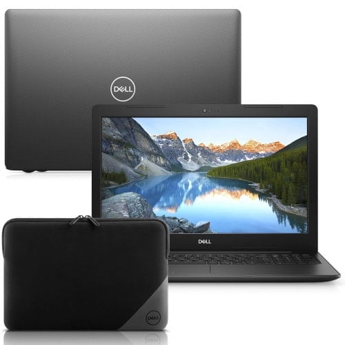 O Notebook Dell Inspiron i15-3583-M3XN possui processador Intel Core i5 (8265U) de 1.60 GHz a 3.90 GHz e 6 MB cache, memória de 8 GB DDR4, HD de 1TB, Tela 15,6" polegadas HD (1366 x 768 pixels), antirreflexo e retroiluminação por LED, Placa de Vídeo Intel® UHD Graphics 610, Conexões USB e HDMI, placa de rede wireless, bluetooth v4.1, Não possui Drive de DVD, Bateria de 3 células, Peso aproximado de 2,03Kg e Sistema Operacional Windows® 10 Home de 64 bits.