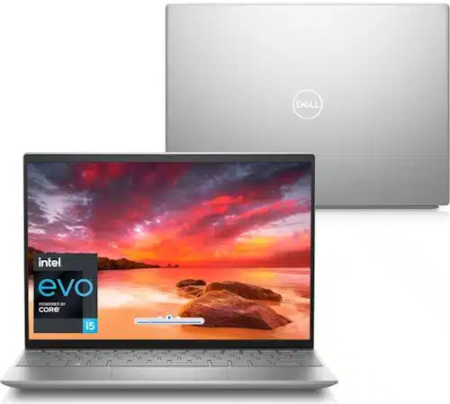 O Notebook Dell Inspiron i13-i1300-M10S possui processador Intel Core i5 (1340p) de 1.9 GHz a 4.60 GHz e 12 MB cache, memória de 16 GB LPDDR5, SSD de 512GB NVMe, Tela de 13,3" Full QHD com resolução máxima de 2560 x 1600 pixels 300nits e WVA, Placa de Vídeo Intel® Iris® Xe Graphics, Conexões USB e HDMI, placa de rede wireless, bluetooth v5.2, Não possui Drive de DVD, Bateria de 54Wh, Peso aproximado de 1,25Kg e Sistema Operacional Windows® 11.